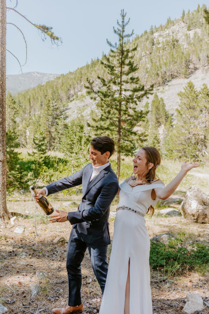 Wedding Ceremony in Montana 